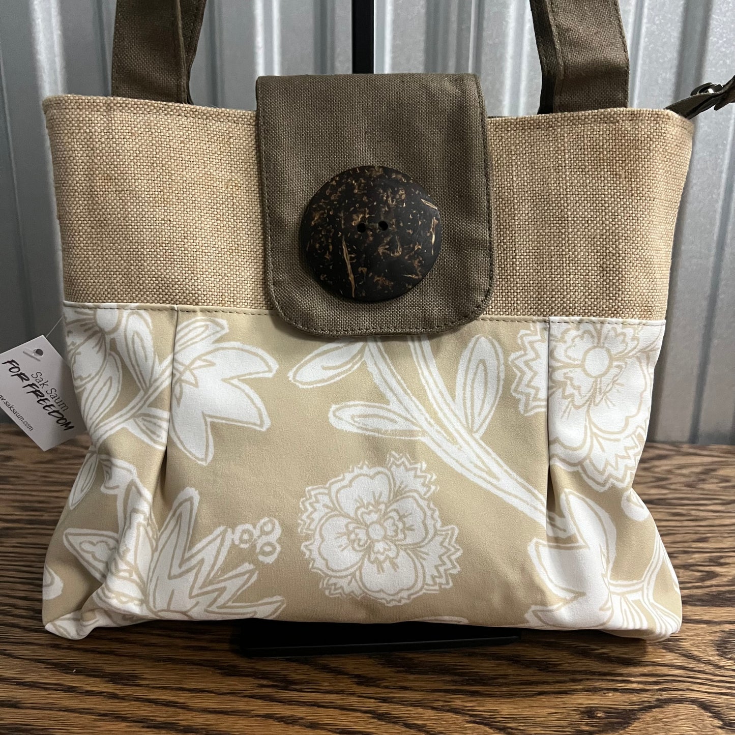 Button Shoulder Bag