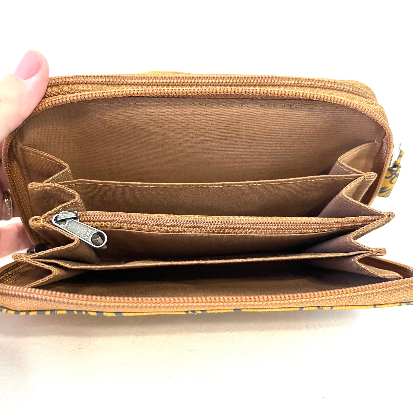 Anna Double Zip Wallet
