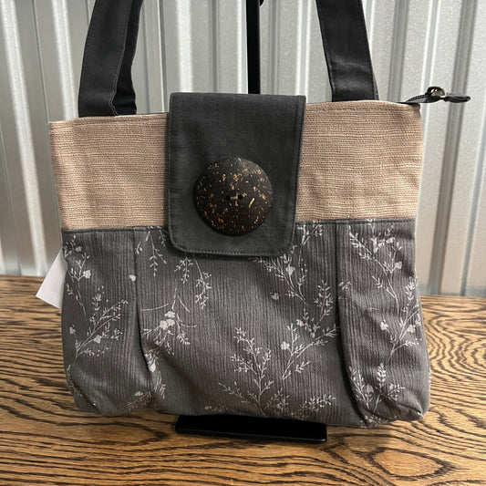 Button Shoulder Bag