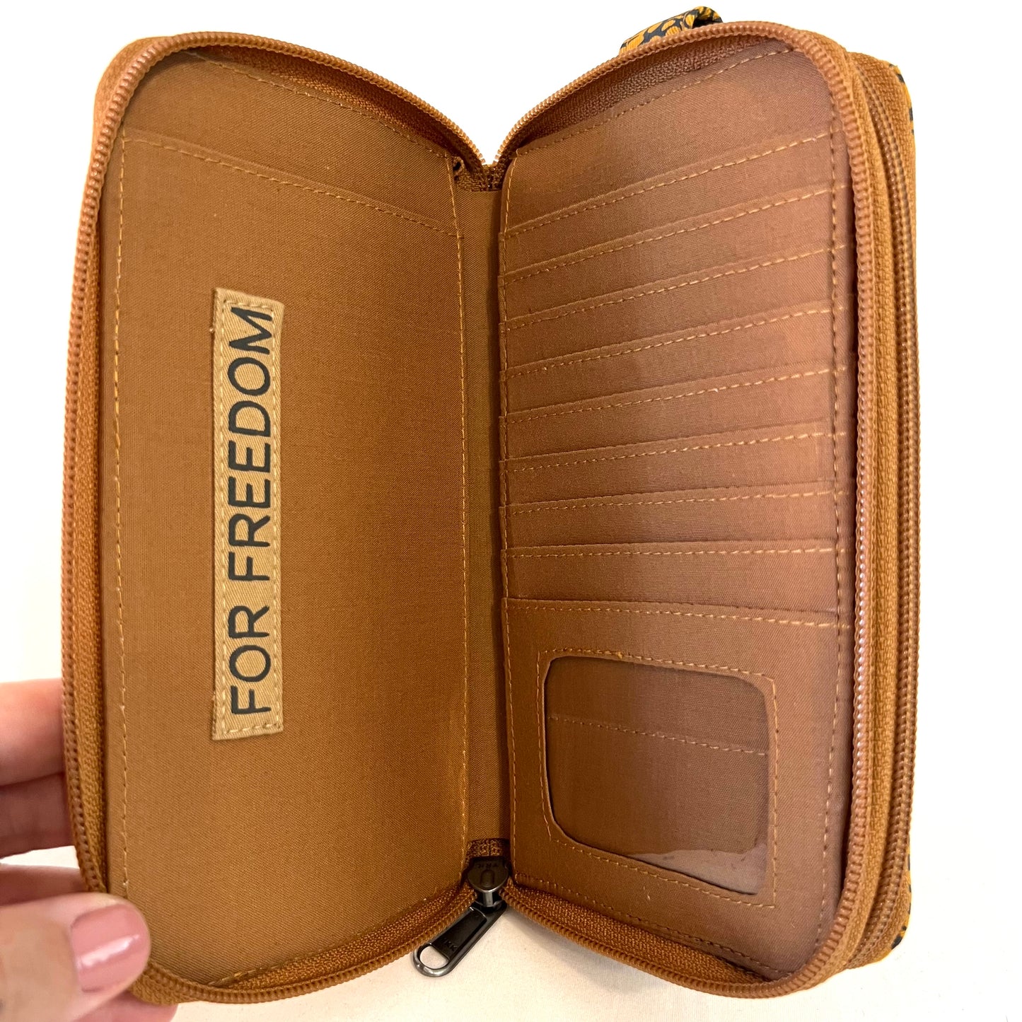 Anna Double Zip Wallet